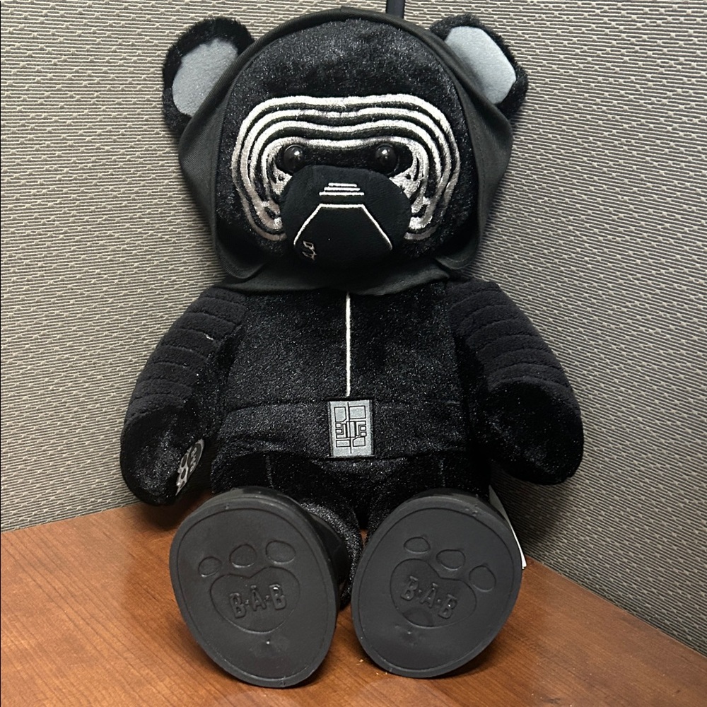 Build a Bear BABW BAB Star Wars The Force Awakens Kylo Ren Plush Bear Toy Shoes
